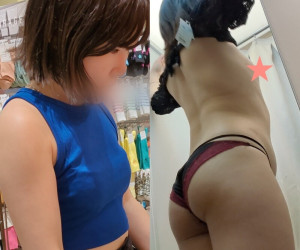 4K生着替え 休日OLの見事な美乳