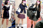 3本収録。可愛い美少女たちのスカートの中身