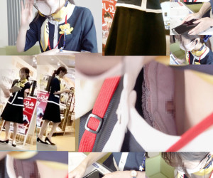 03某携帯ショップ 最上級坂系美少女店員のうすピンクやわマン&恥ずかしいコリコリ乳首を覗き見