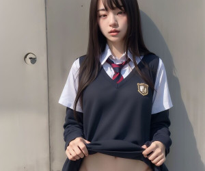 虚ろな目でパンツを見せてくれる女の子たち