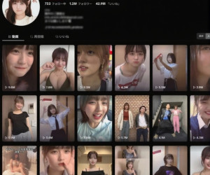 期間限定!あみ〇!TikTokフォロワー数100万人突破の女性のハメ撮り 3日限定で特別公開